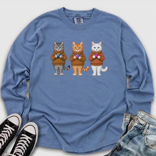 Cozy Cats Long Sleeve Tee