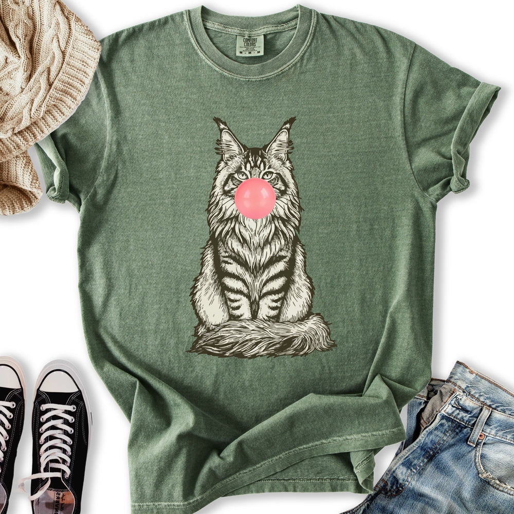 Maine Coon Bubblegum T-Shirt