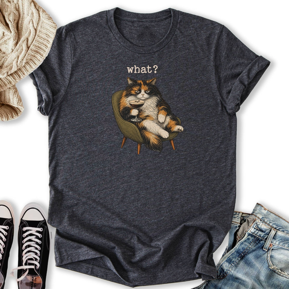 Grumpy Calico Cat Classic Tee