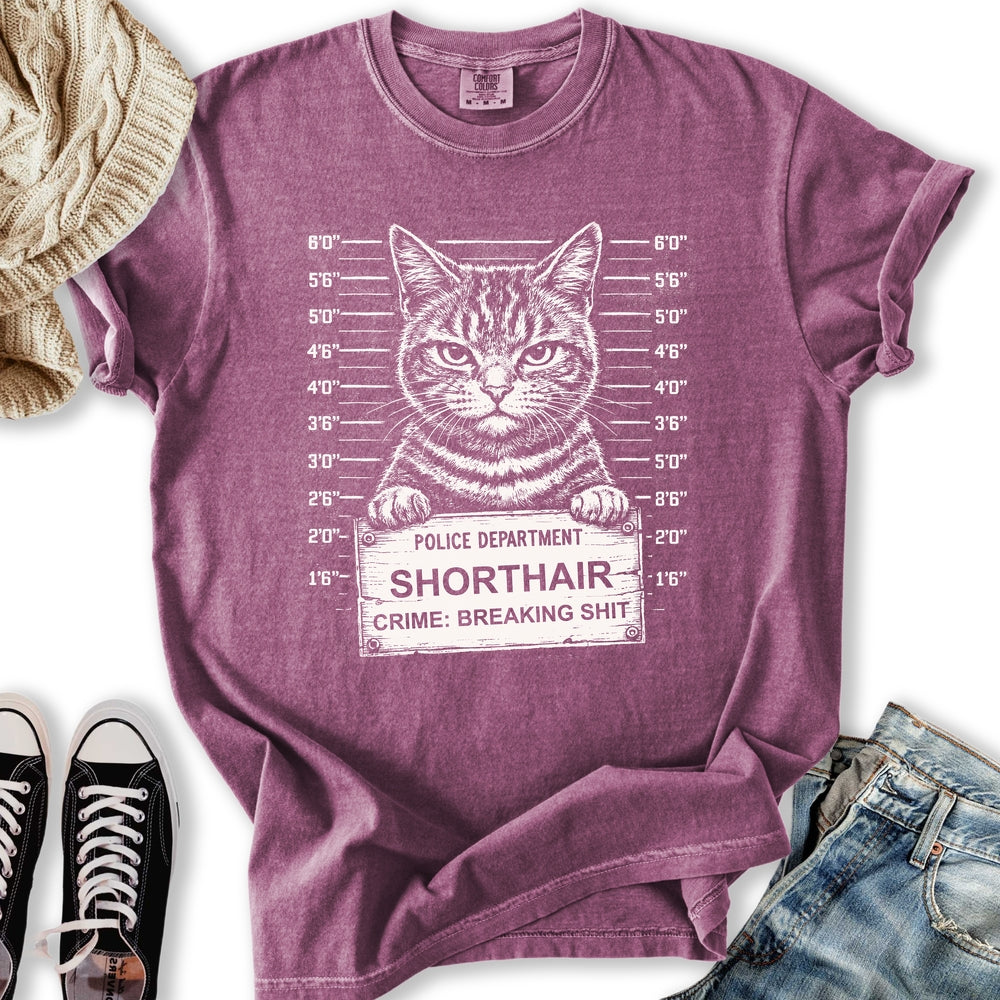 Cat Mugshot T-Shirt