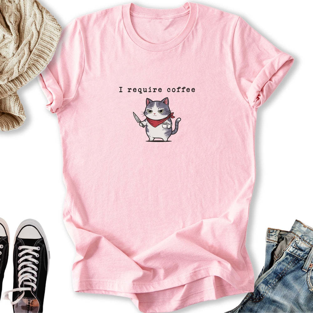 I Require Coffee Classic Tee