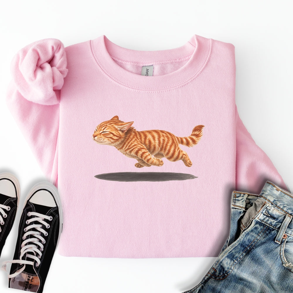Orange Tabby Zoomies Sweatshirt