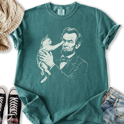 Lincoln Cat Pat Relaxed Tee