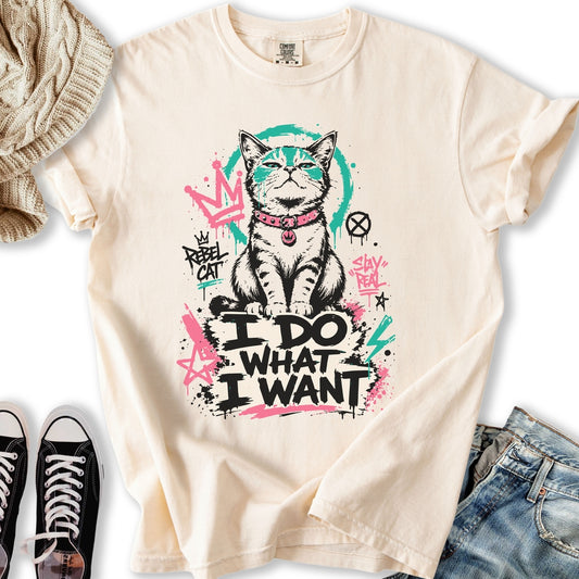 Streetart Cat T-Shirt