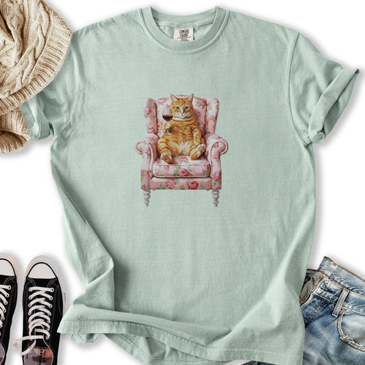 Orange Tabby Chair T-Shirt