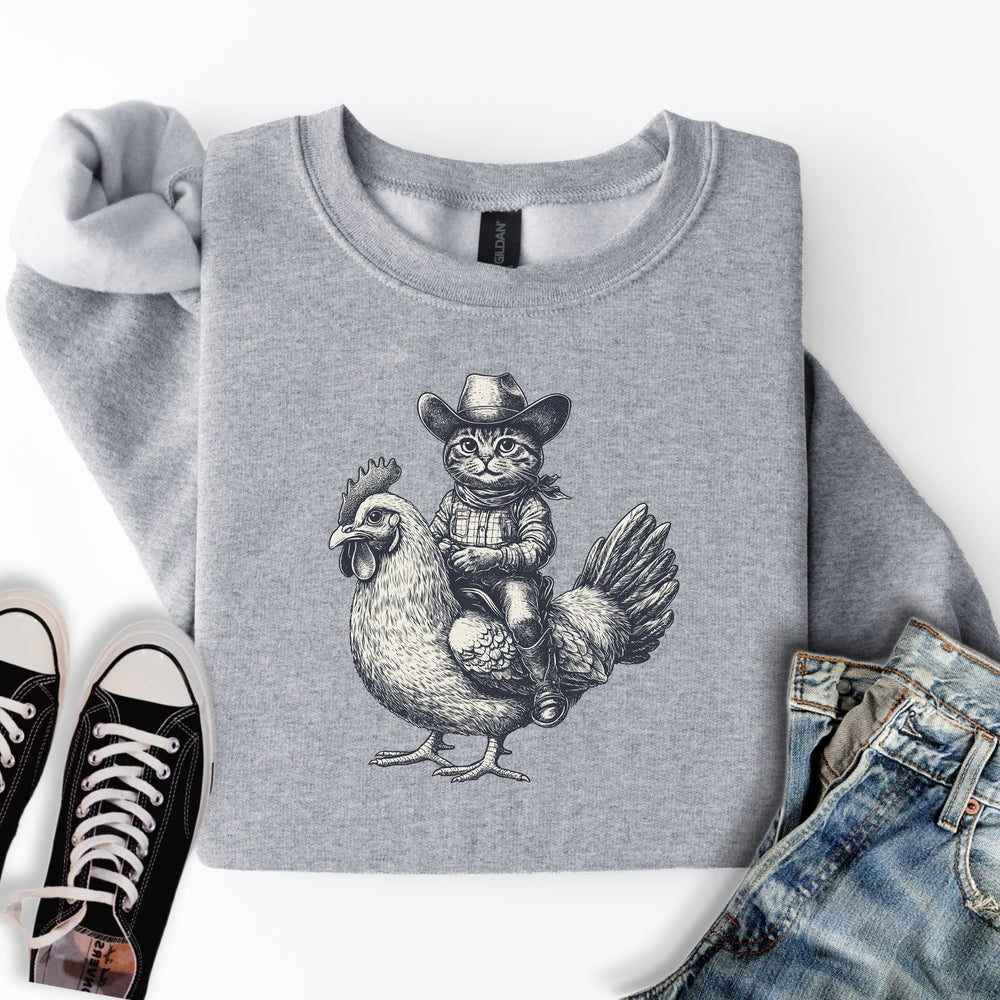 Cat Chicken Sweatshirt