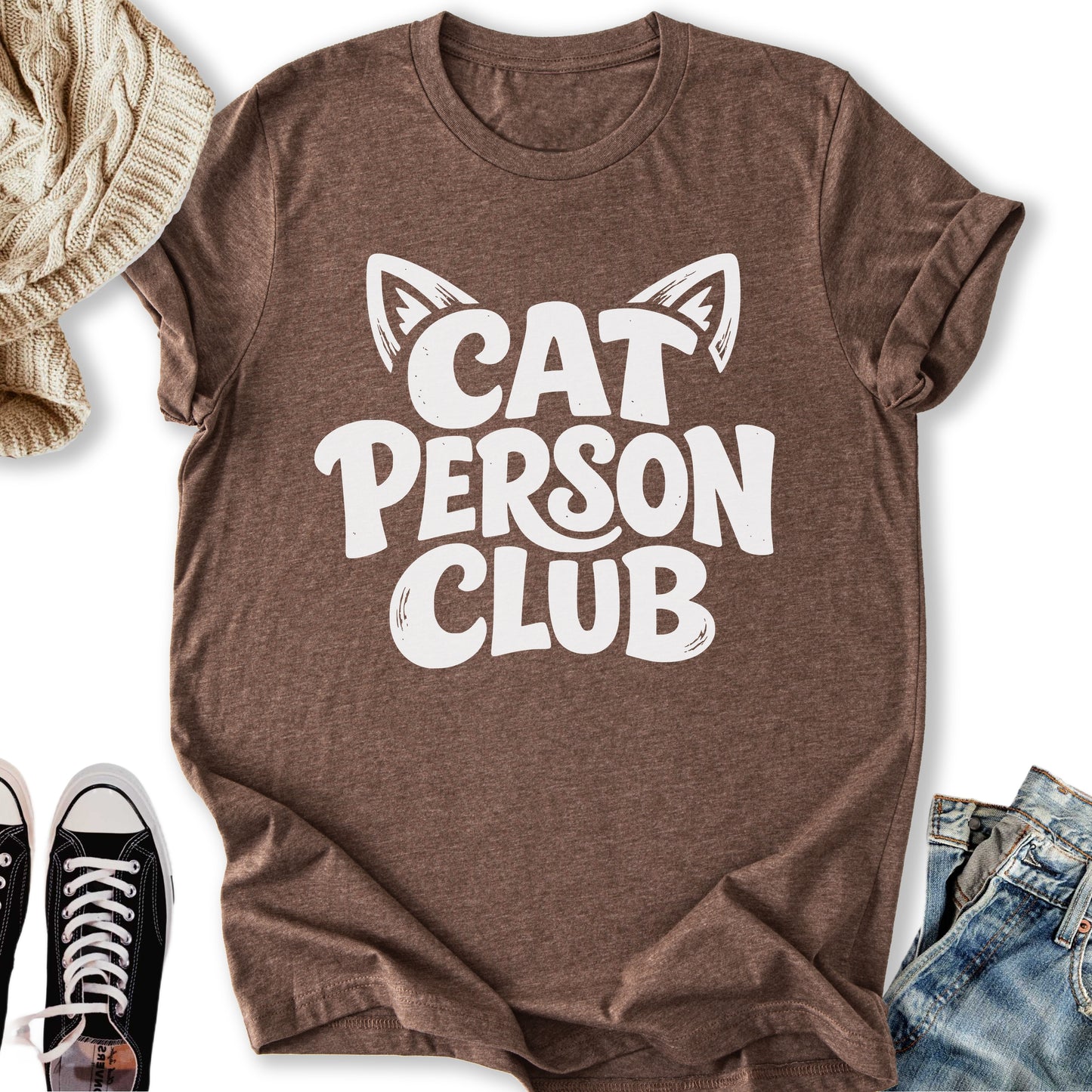 Cat Person Club T-Shirt