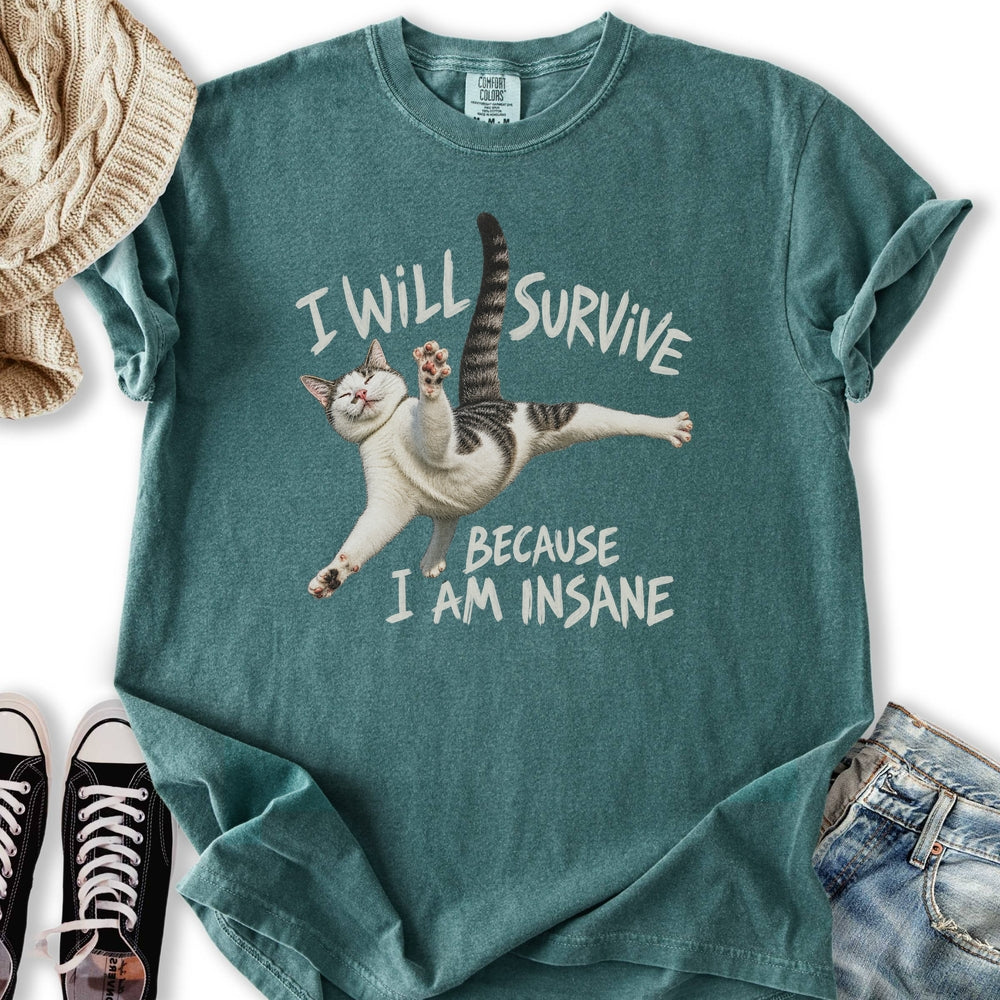 I Will Survive Cat Relaxed Tee
