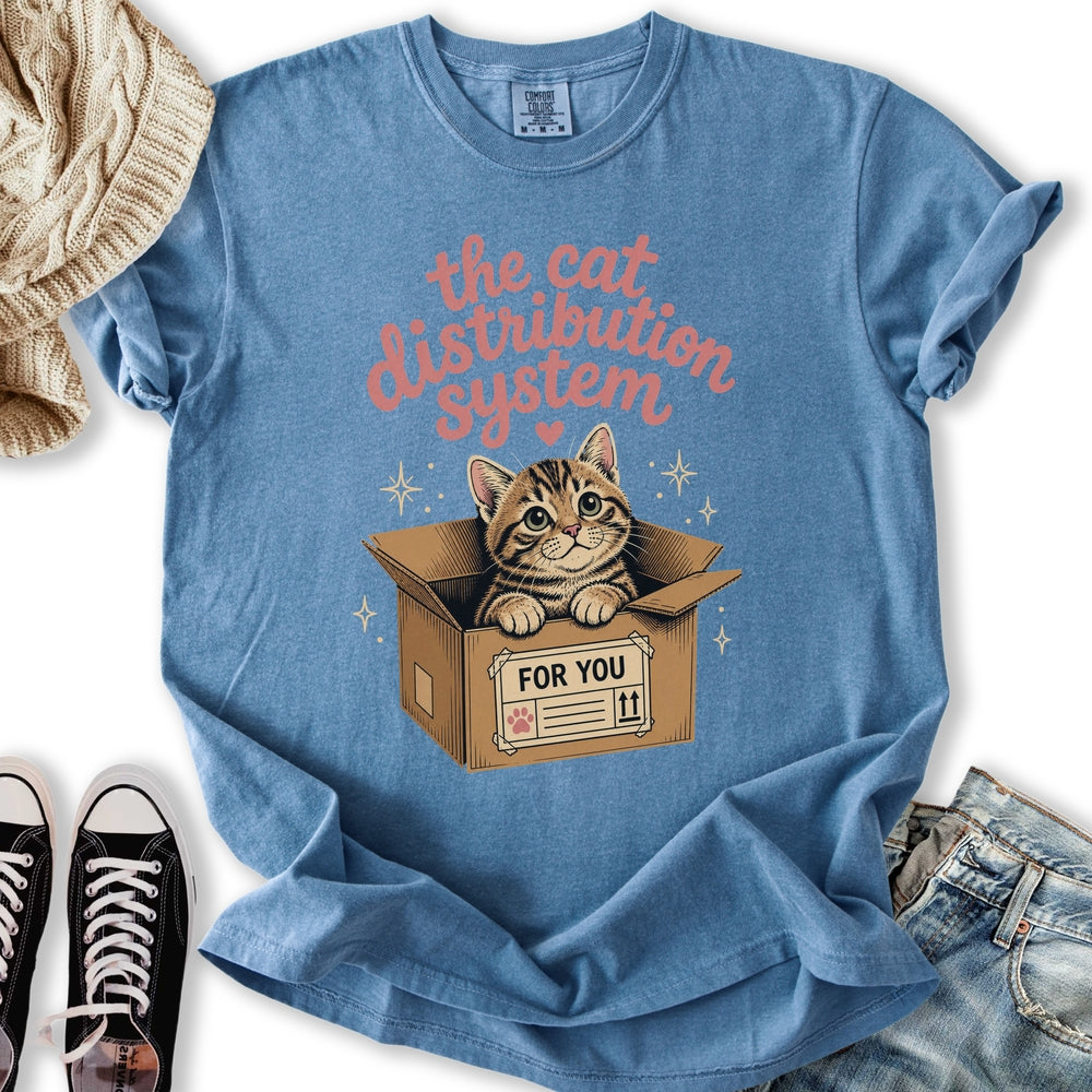 Cat Distribution System Relaxed Tee