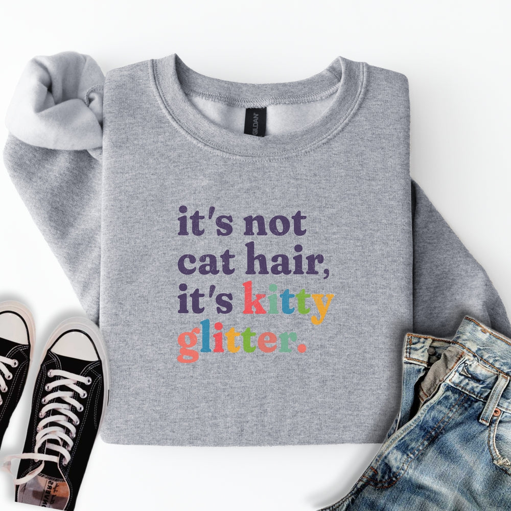 Kitty Glitter Sweatshirt