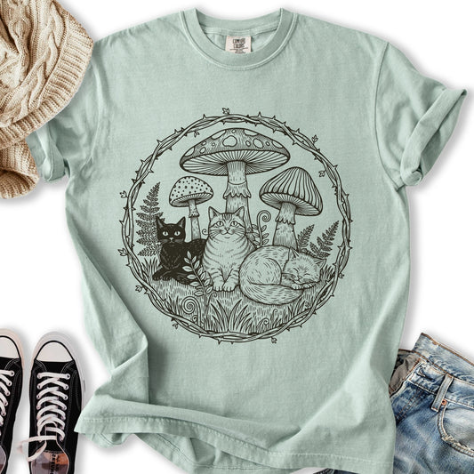 Cottagecore Cats T-Shirt