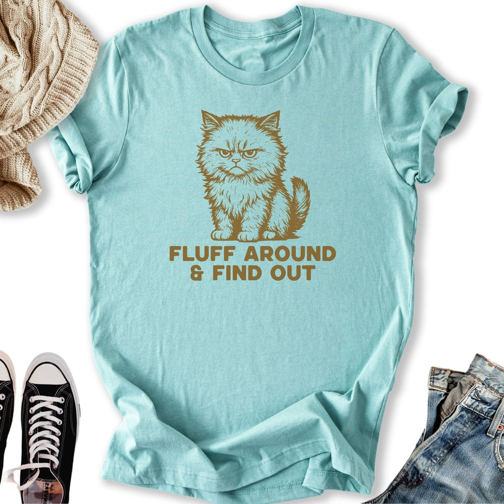 Fluff Around Cat Classic Tee