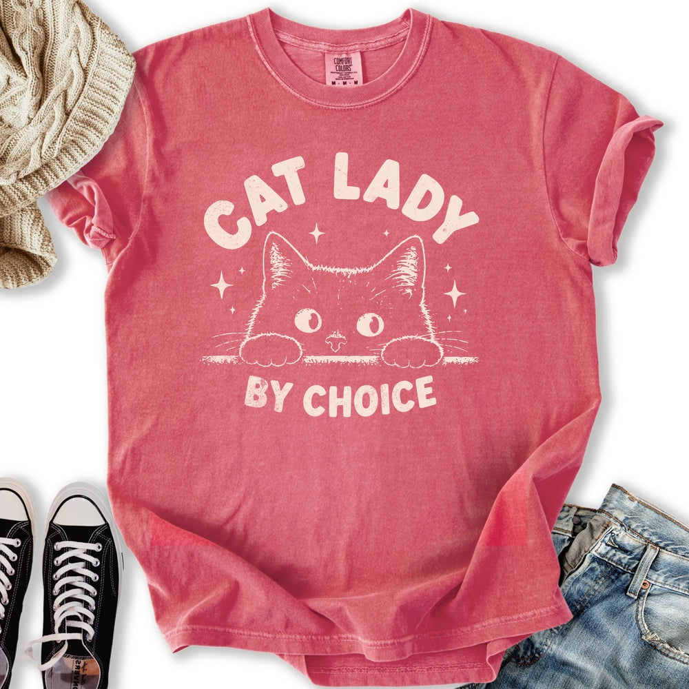 Cat Lady By Choice Relaxed Tee