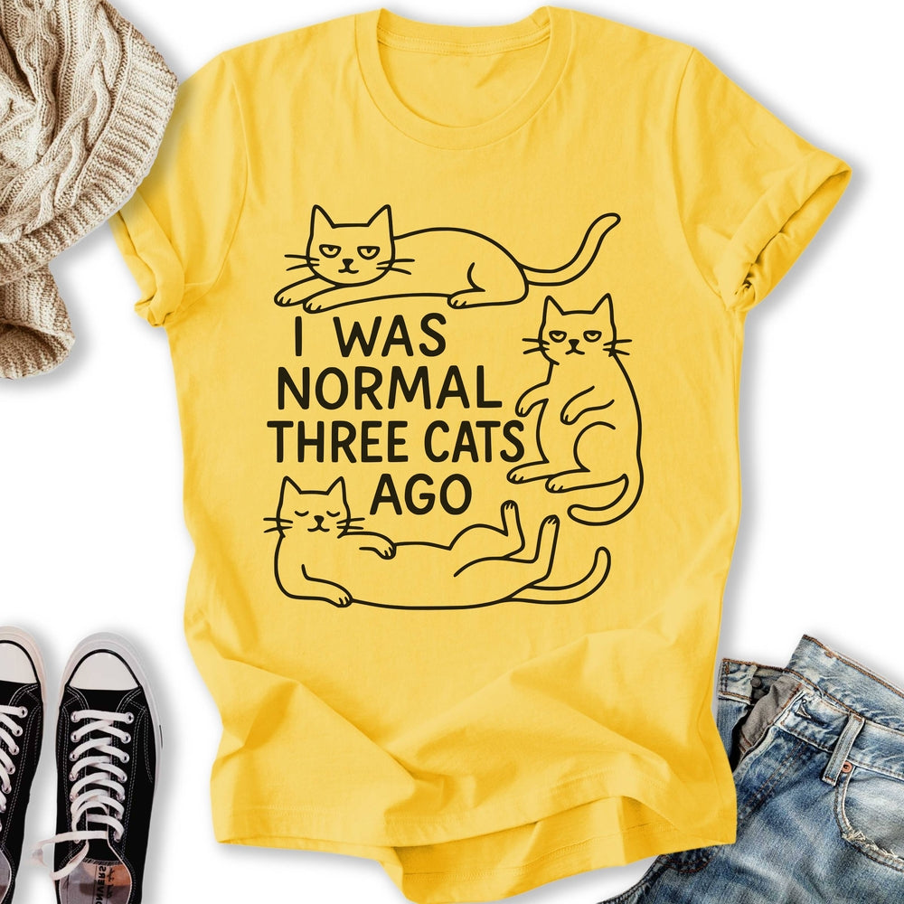 I was Normal Cat Classic Tee