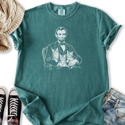 Lincoln Cats Relaxed Tee