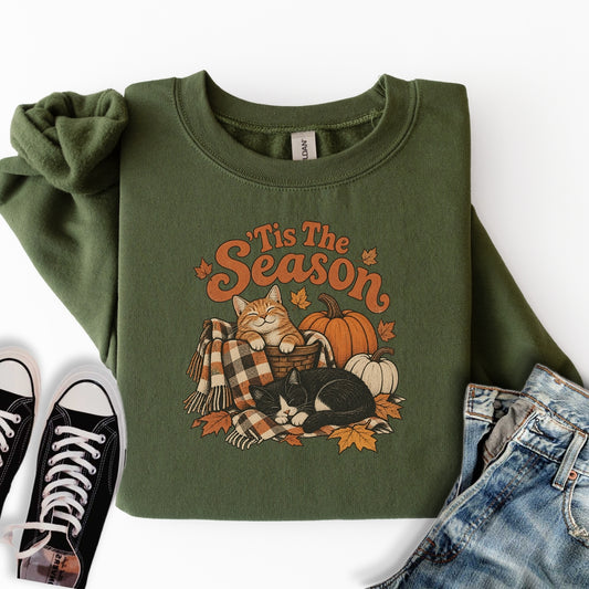 Tis The Season Cats Sweatshirt