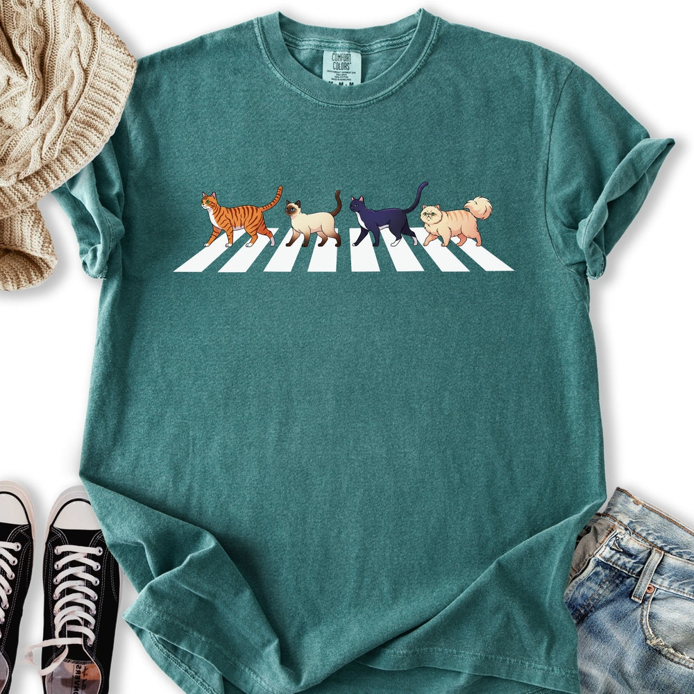 Abbey Road Cats T-Shirt