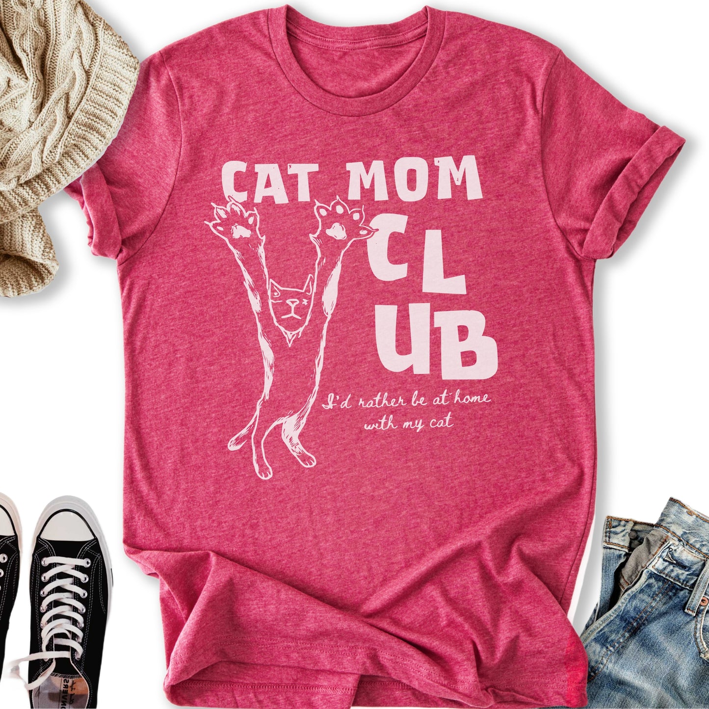 Cat Mom Club II T-Shirt