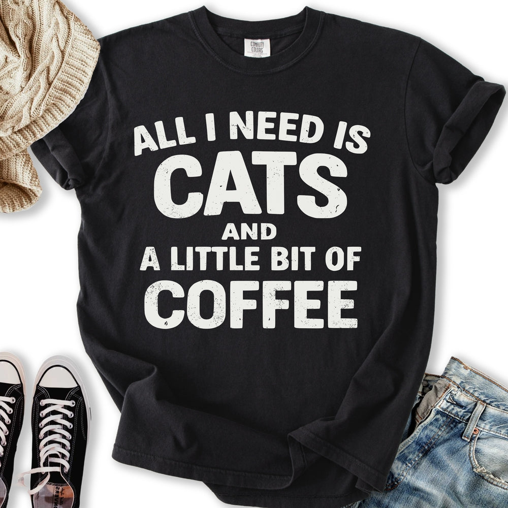 Cats and Coffee T-Shirt
