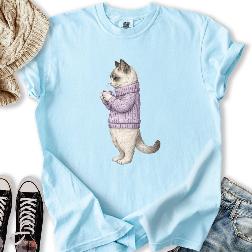Cozy Ragdoll Cat T-Shirt