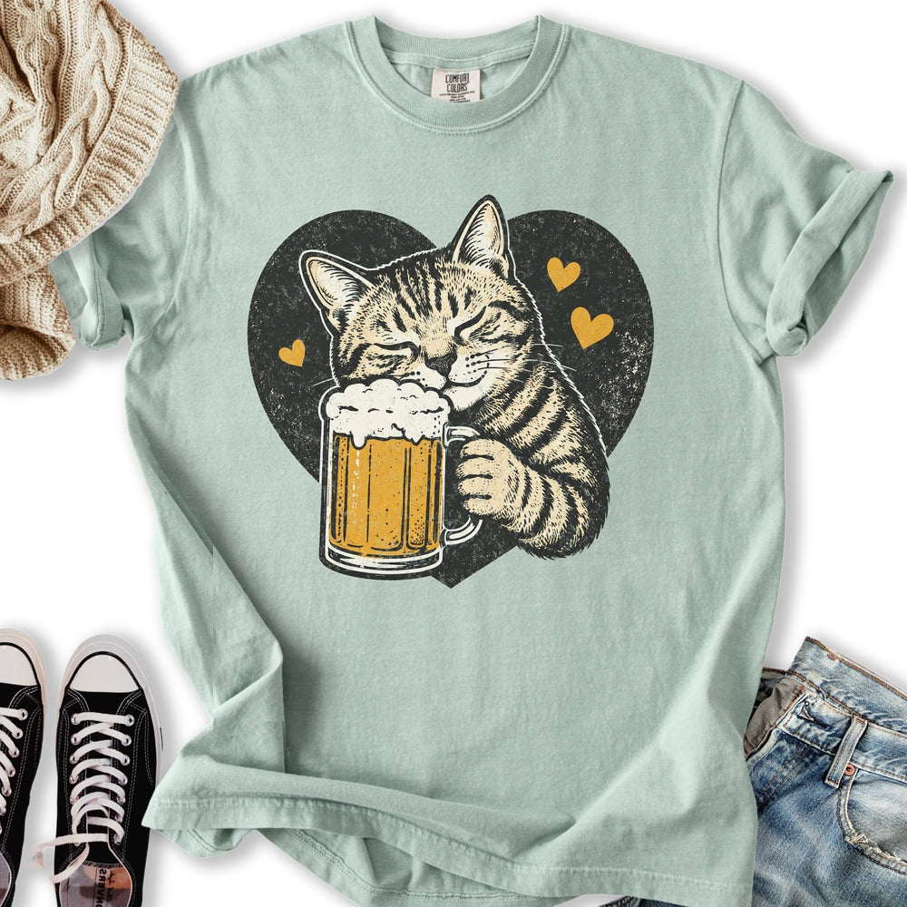 Beer Lovin Cat T-Shirt