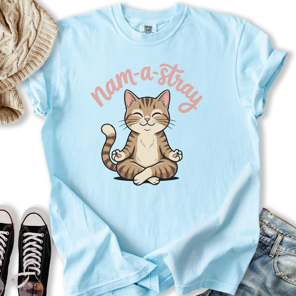 Namastray Cat Relaxed Tee