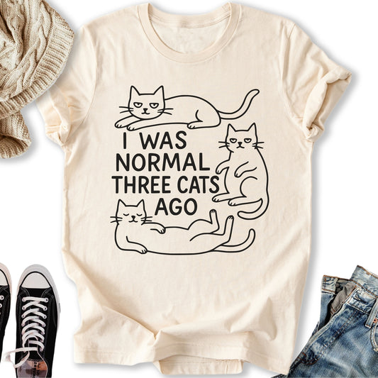 I was Normal Cat Classic Tee