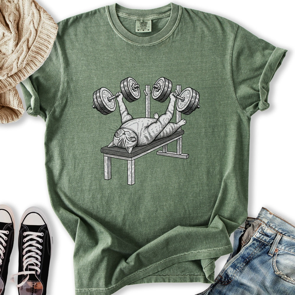 Bench Press Cat T-Shirt