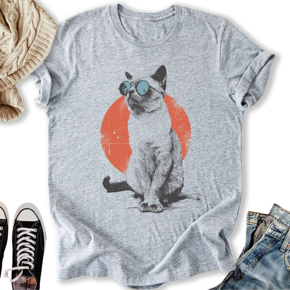 Retro Sunset Siamese Classic Tee