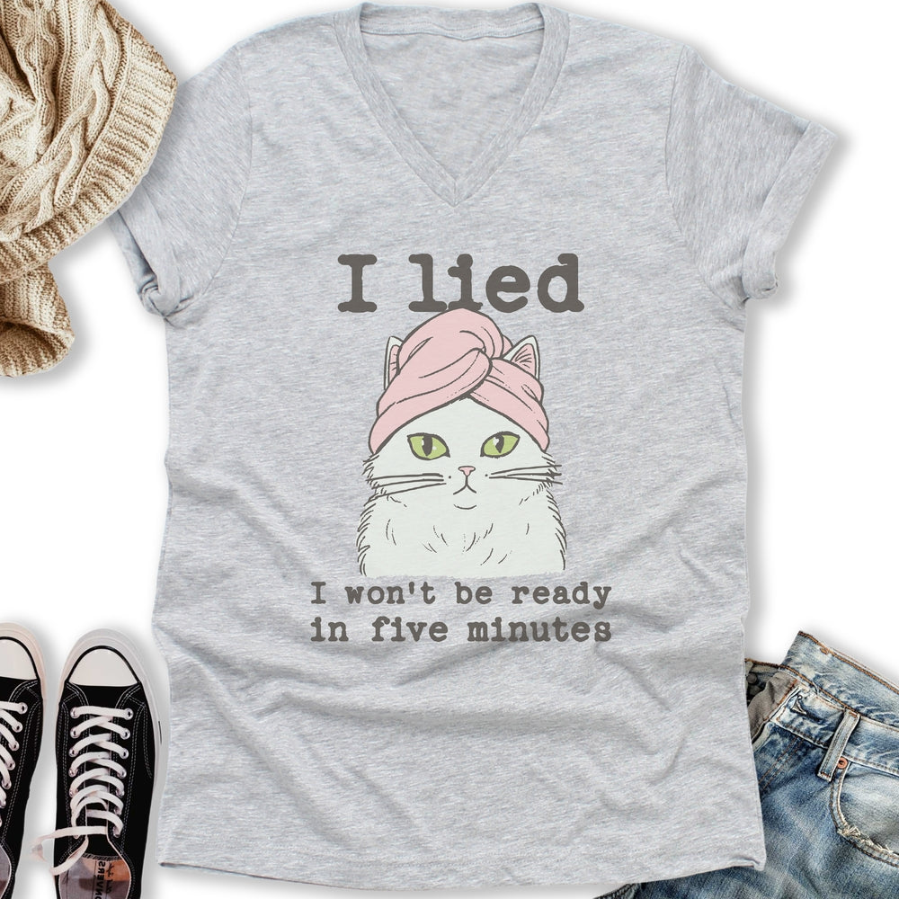 I Wont Be Ready V-Neck Tee