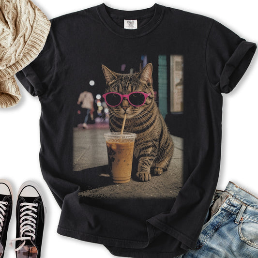 Catpuccino After Dark T-Shirt