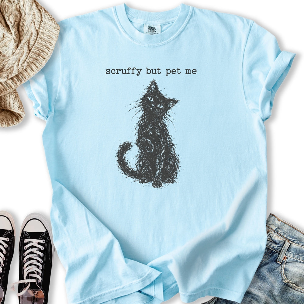 Scruffy But Pet Me Relaxed Tee