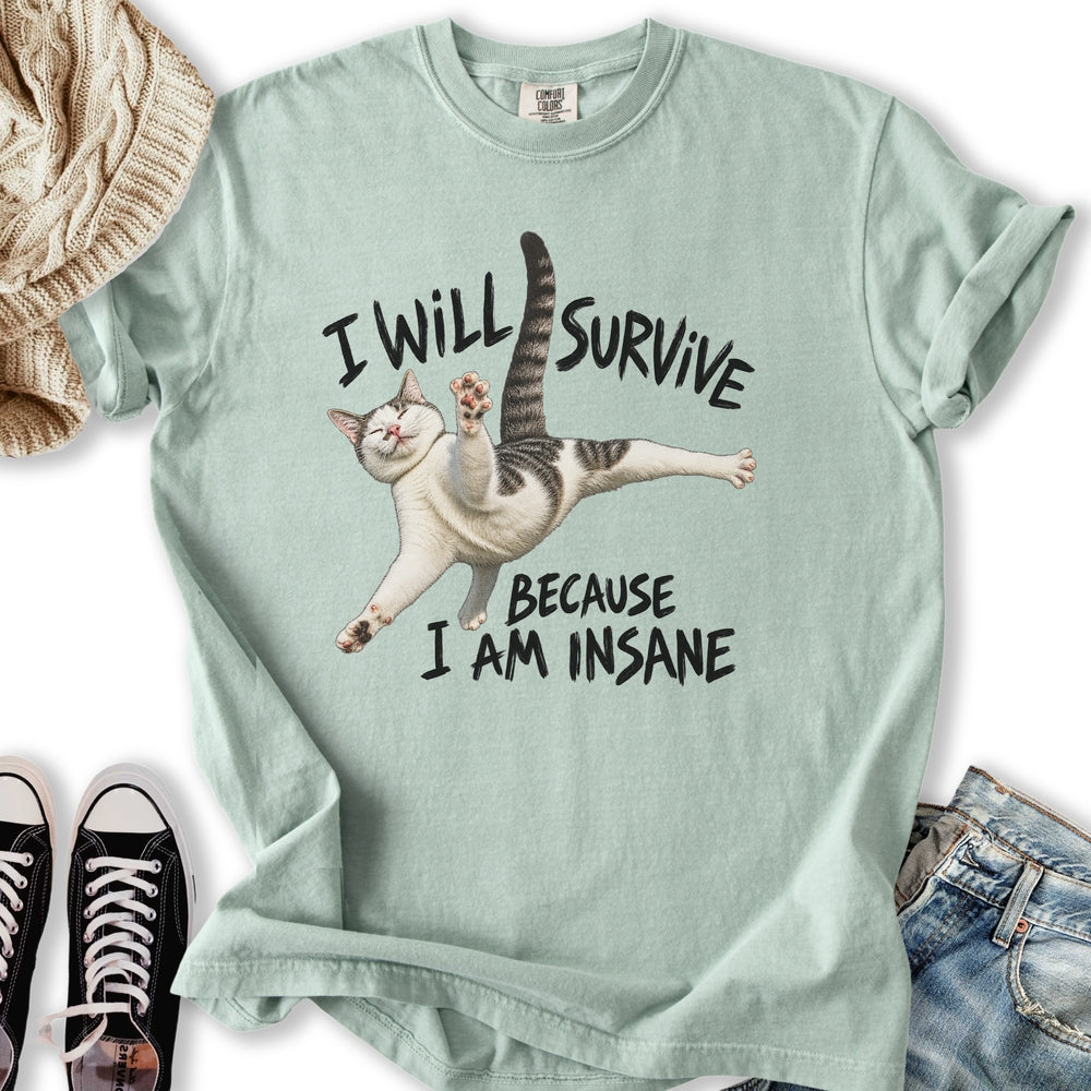 I Will Survive Cat Relaxed Tee