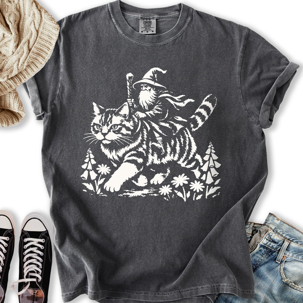 Wizard Cat Rider T-Shirt