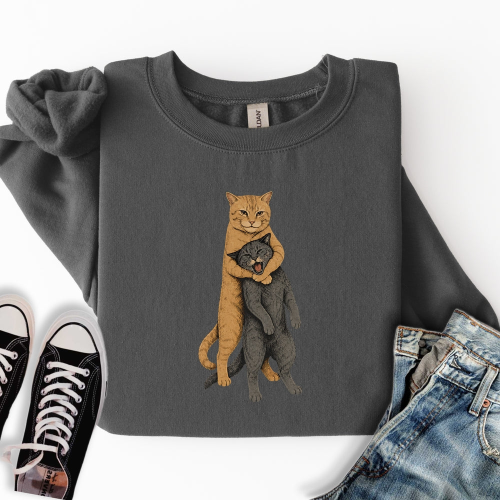 Cat Headlock Sweatshirt