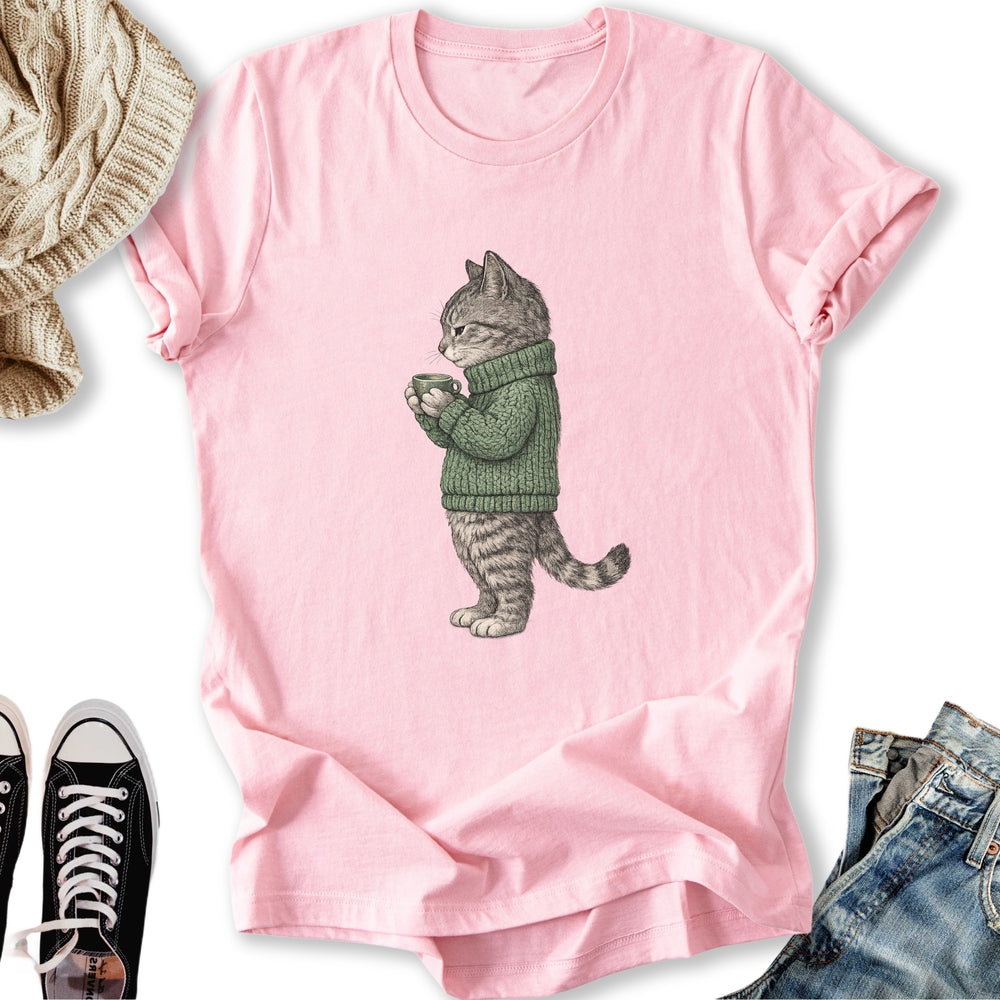 Cozy Tabby Cat Classic Tee