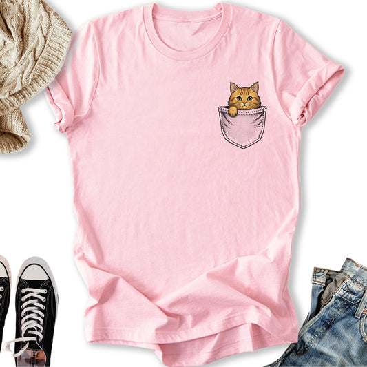 Ginger Cat Pocket Classic Tee