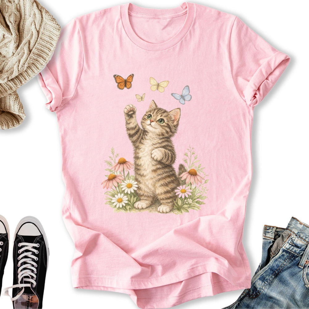 Vintage Garden Kitten Classic Tee