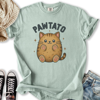 Pawtato Cat Relaxed Tee