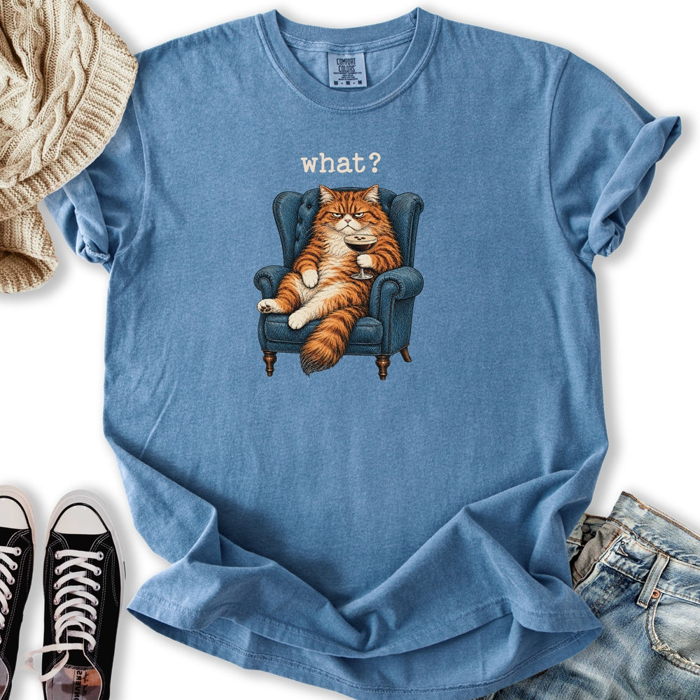 Grumpy Ginger Cat Relaxed Tee
