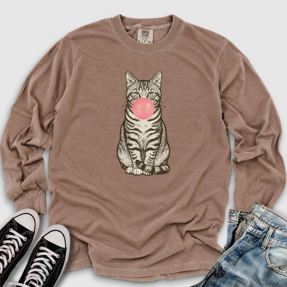 Tabby Bubblegum Long Sleeve Tee